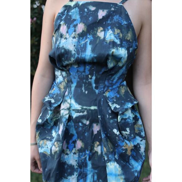 Handmade CAYCEE BLACK designer backless dress size 4 - Picture 7 of 11